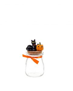 Lasipurkki Halloween