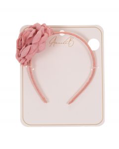 Hiuspanta pinkki ruusu