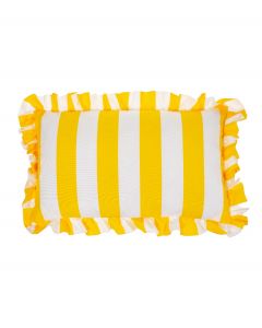 Tyyny ulkokäyttöön keltainen raita