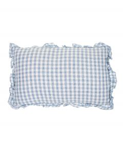 Tyyny sininen ruutu 30x50cm