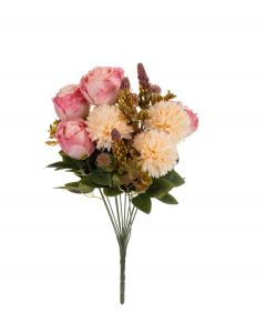 Kukkakimppu pinkki 47cm