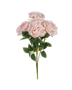 Ruusukimppu vaaleanpunainen 45cm