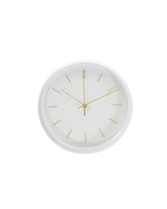 Seinäkello 30cm valkoinen