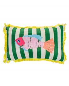 Tyyny ulkokäyttöön kala raita/hapsu