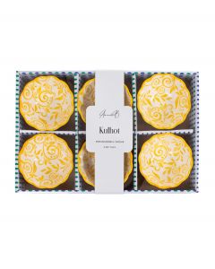 Kulhosetti sis.6kpl keltainen