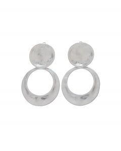 Silver Halo klipsikorvakoru