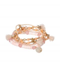 Rannekorusetti helmiäinen