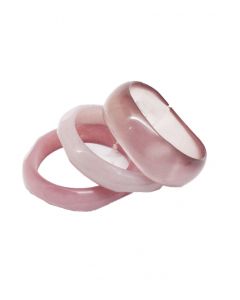 Rannekorusetti vaaleanpunainen