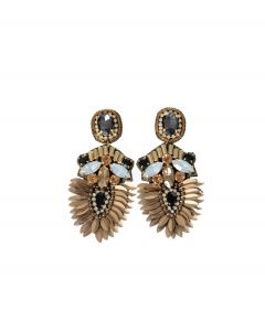 Korvakorut kulta/valkoinen