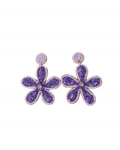 Korvakorut kukka violetti