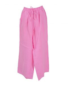 Pellavahousut vaaleanpunainen LINO