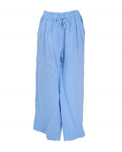 Pellavahousut vaaleansininen LINO