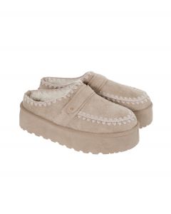 Paksupohjaiset pistokkaat beige 36