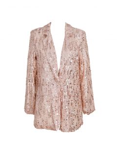 Paljettijakku champagne S/M