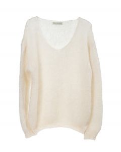 Mohairneule valkoinen