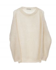 Mohairneule valkoinen