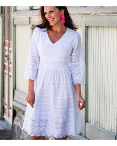 Mekko valkoinen S/M LEA