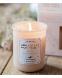 Tuoksukynttilä musk&vanilla 220g