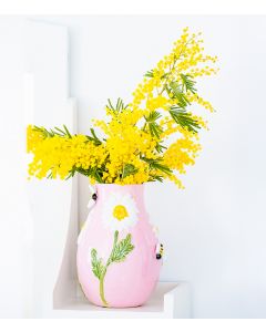 Maljakko vaaleanpunainen 25cm