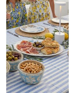 Bambukulho Ø12,5 cm vaaleansininen