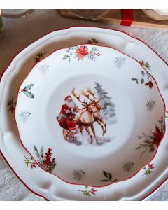 Salaattilautanen 20,5cm jouluaihe