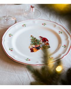 Ruokalautanen 27cm jouluaihe