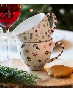 Joulumuki sydän&mistelinoksa