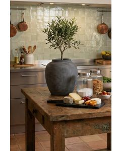 Vaasi 27cm harmaa TERRA