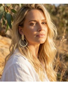 Golden Orbit klipsikorvakorut