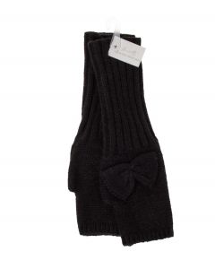 Kynsikkäät musta KNIT