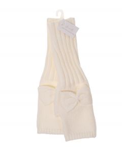 Kynsikkäät valkoinen KNIT