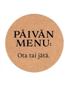 Pannunalunen päivän menu Ø17cm